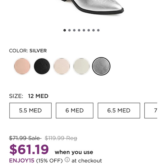 BRAND NEW SILVER BOOTS! - Picture 3 of 10